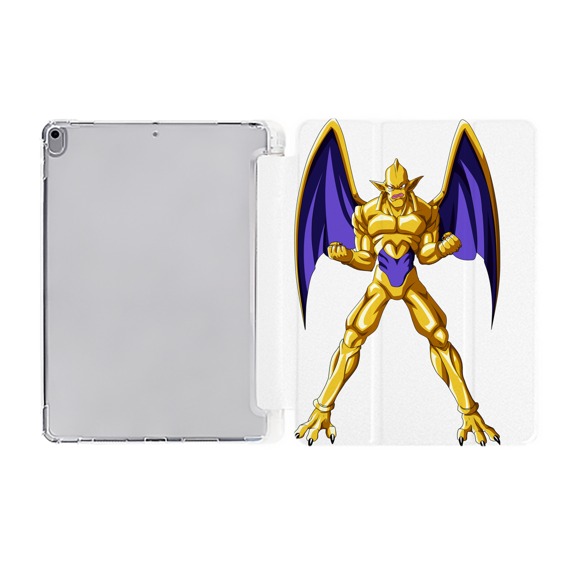 （画像用） ドラゴンボール DRAGON BALL IPad ケース ペン収納付き 三つ折りスタンド PUレザー×シリコン 対応機種9.5/10.5/10.9インチ